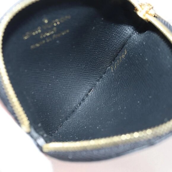 LOUIS VUITTON Monogram Crafty Round Coin Purse Red - Picture 9 of 15